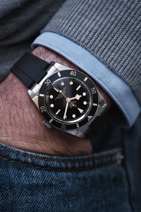 tudor black bay 54 size|tudor black bay 58 thickness.